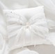 Hand-Sewn Beads and Crystals Wedding Ring Pillow