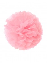 Paper Flower Pom Pom - Pink (Available in 6" / 8" / 10" / 12" / 14" / 16")